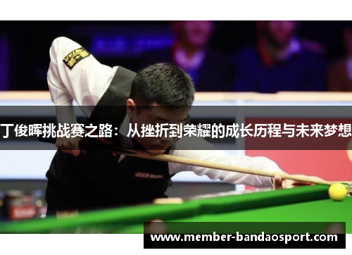 丁俊晖挑战赛之路：从挫折到荣耀的成长历程与未来梦想