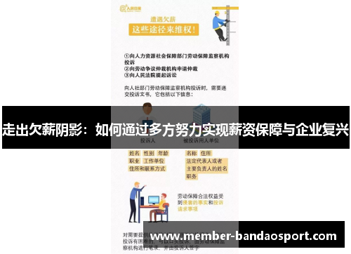 走出欠薪阴影:如何通过多方努力实现薪资保障与企业复兴 走出欠薪阴影:如何通过多方努力实现薪资保障与企业复兴