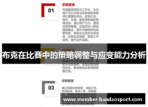 布克在比赛中的策略调整与应变能力分析 布克在比赛中的策略调整与应变能力分析